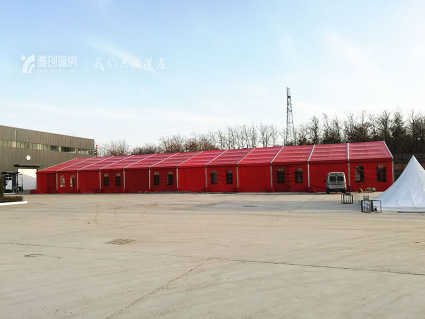 大型帳篷篷房搭建